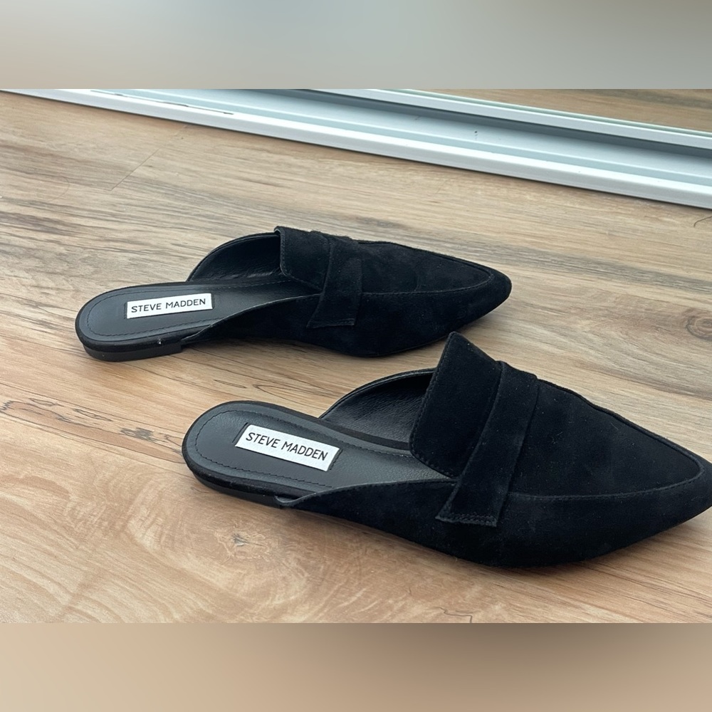 Steve Madden Suede Mules